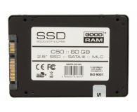 GOODRAM 60GB 2,5'' SATA SSD C50 - 166526 - zdjęcie 8